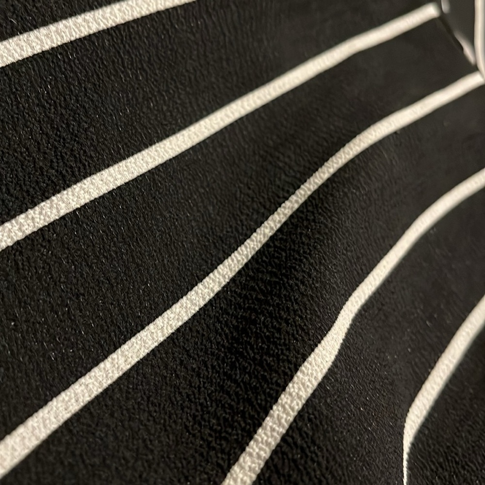 Altar’d State Black and White Striped Romper - Picture 2 of 10